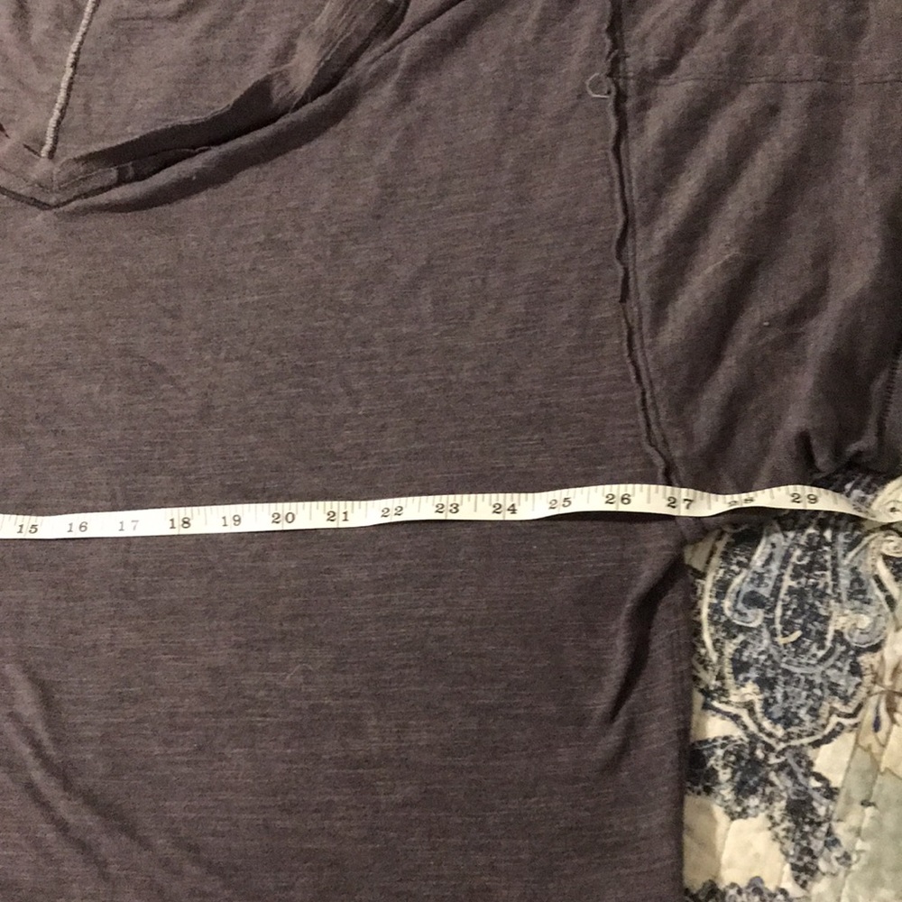 Oversized Free People tee shirt size large - Picture 2 of 6